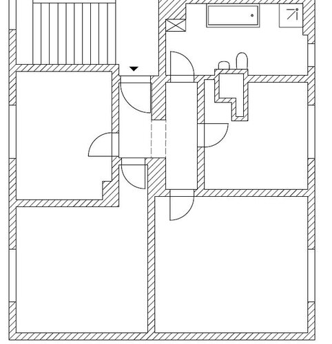 Grundriss der Wohnung