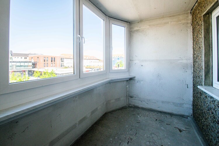 Loggia mit Blick auf die Marienkirche. - Foto 1