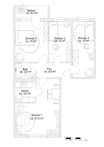 Familienwohnung am Stadtrand. - Photo 3
